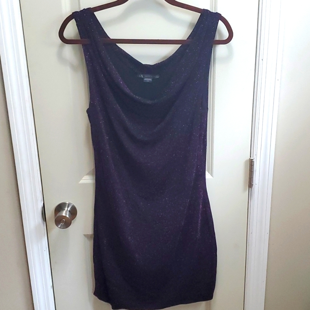 Armani Purple Sparkly Evening dress